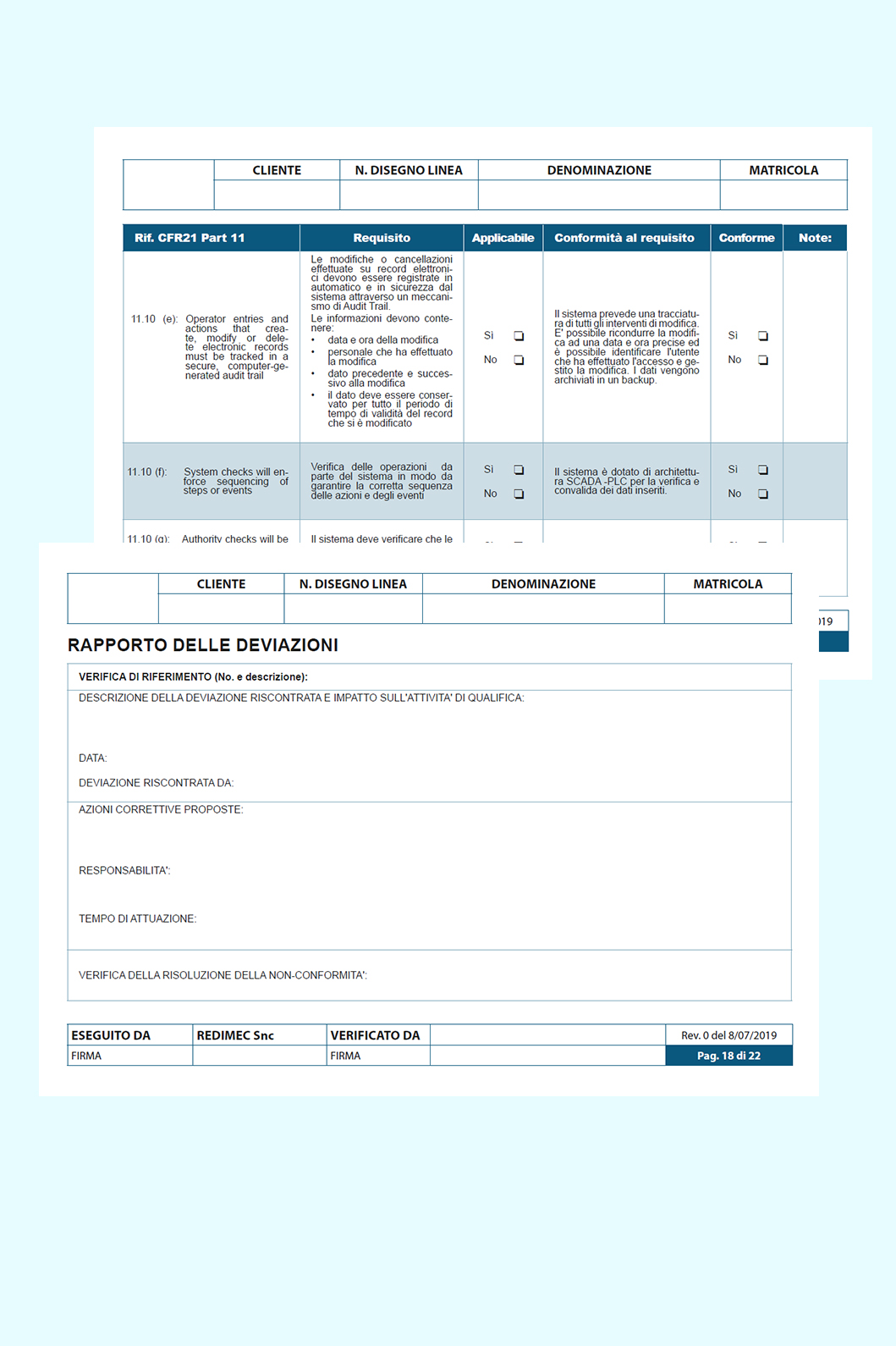 Validazioni farmaceutiche